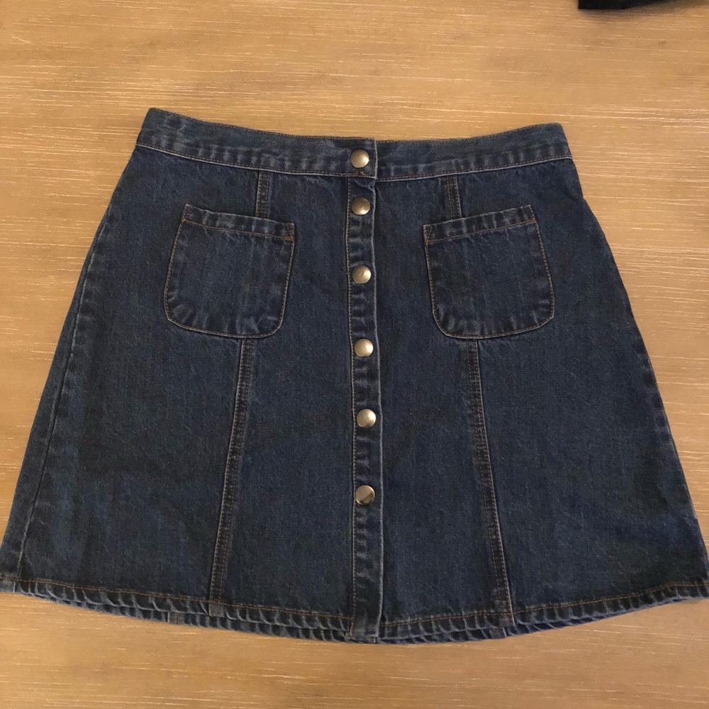 BDG Snap Button Skirt Large Urban Outfitters